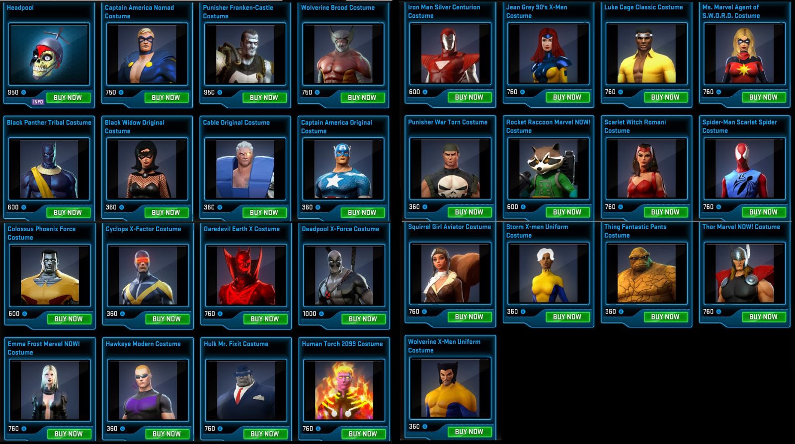 List Of All Marvel Heroes - Lesbian Arts